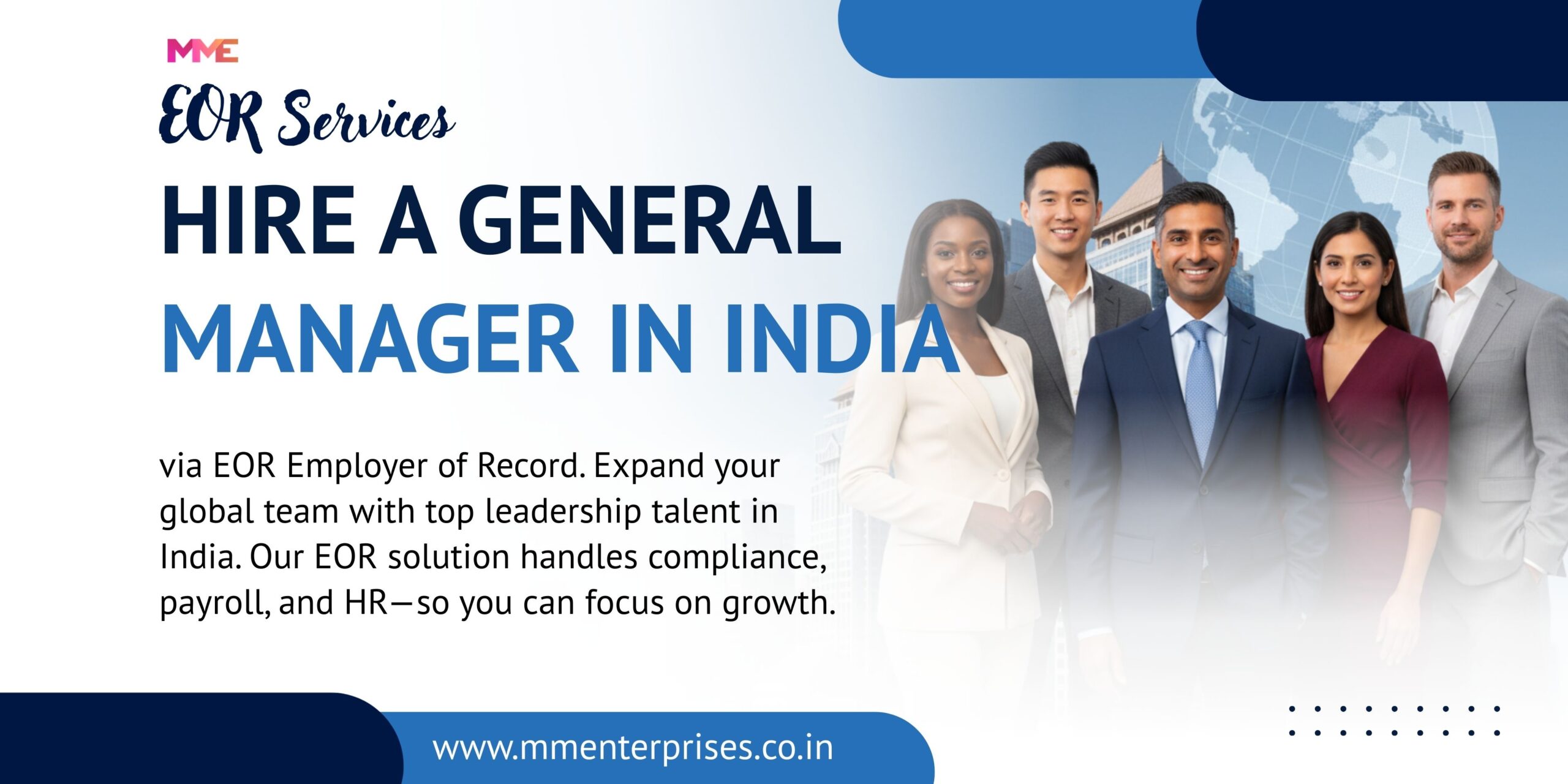 Hire General Manager in India via EOR