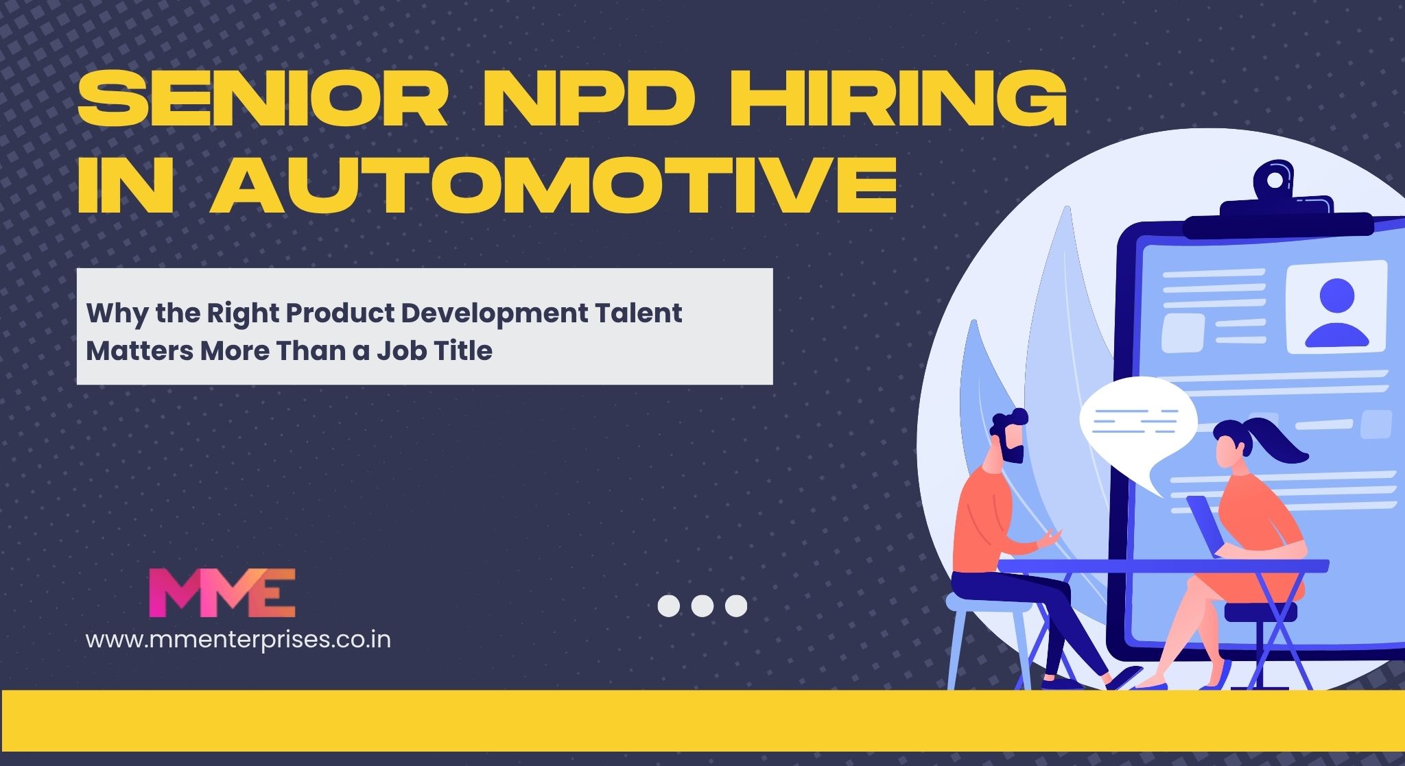 Senior NPD Hiring in Automotive